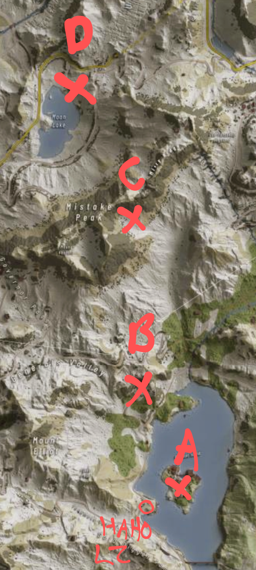 Operation Zodiac tacmap
